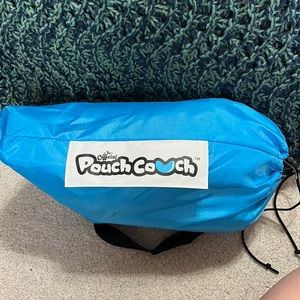 Blue Pouch Couch